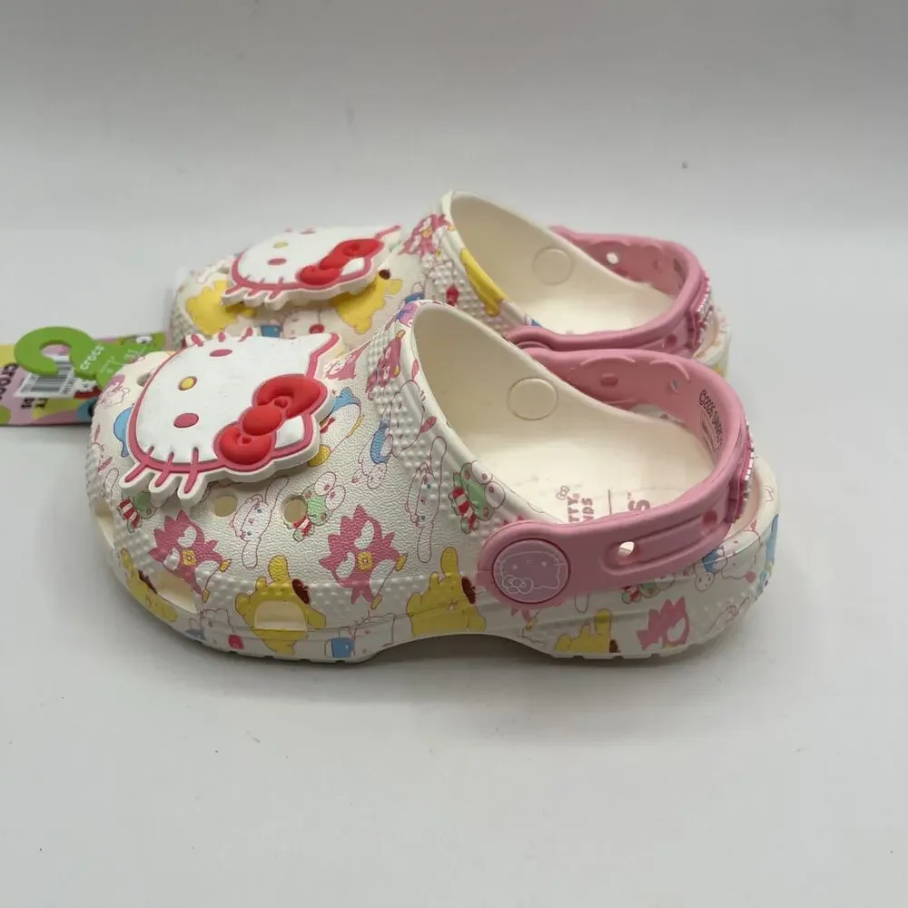 Crocs/Sanrio Hello Kitty and Friends Classic Clog Pink Kids Size C 9